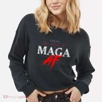 We The People Maga Cropped Pullover Crew thumb 2