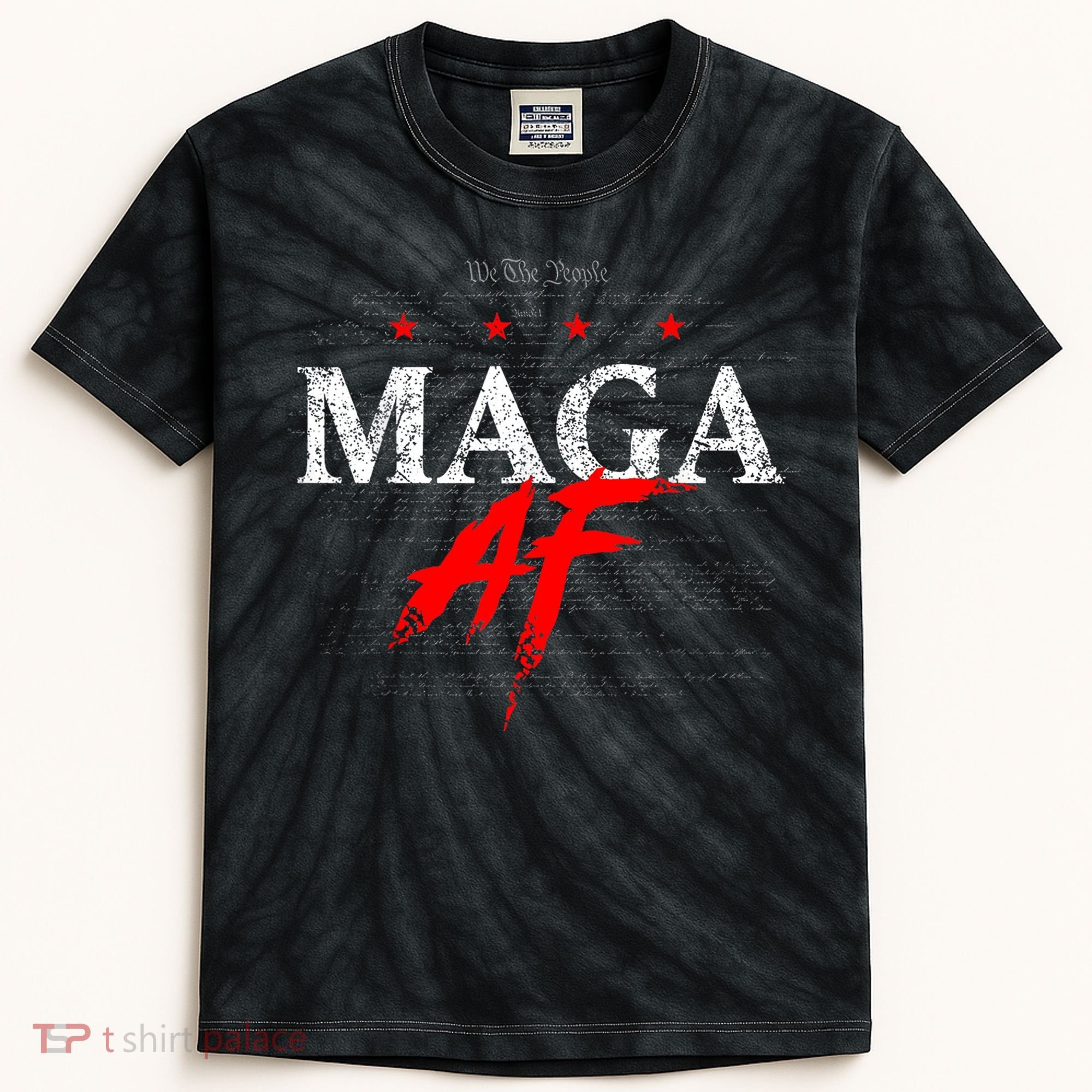 We The People Maga Kids Tie-Dye T-Shirt