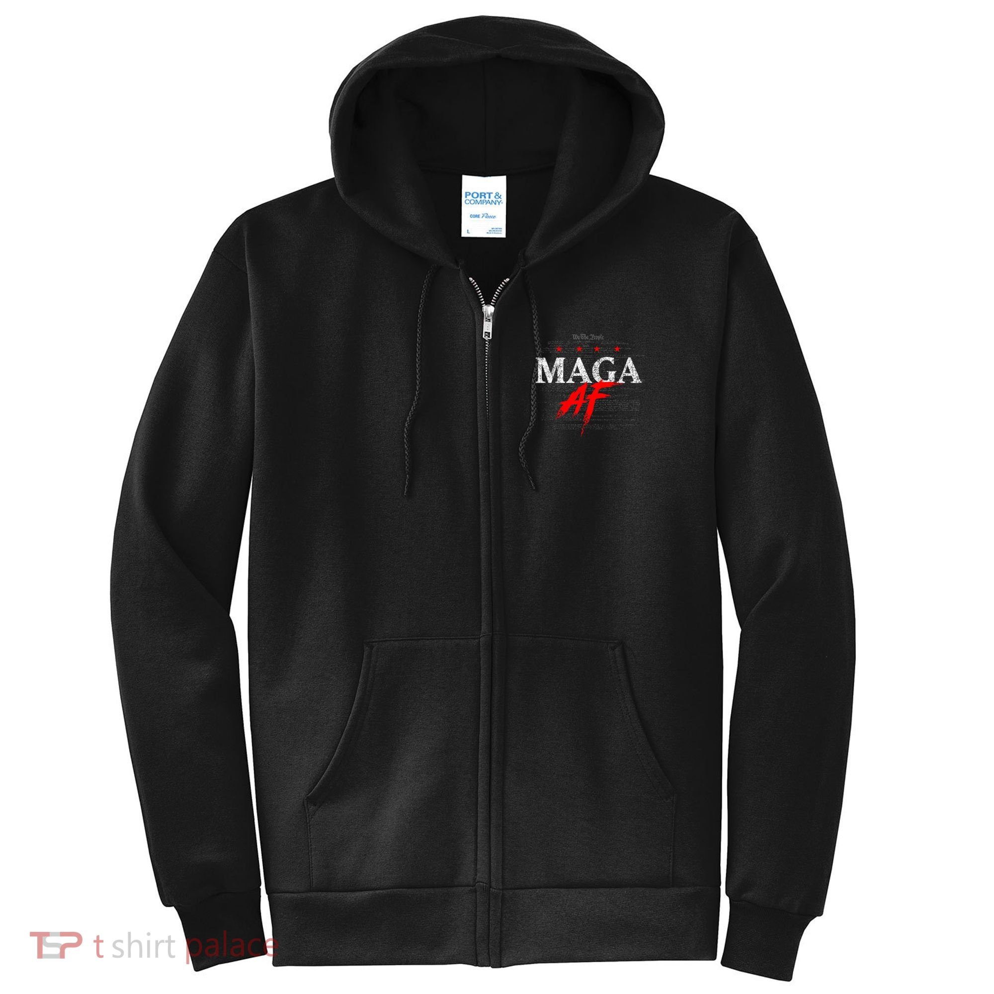 We The People Maga Full Zip Hoodie