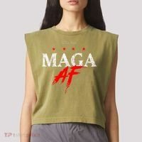We The People Maga Garment-Dyed Women's Muscle Tee thumb 2