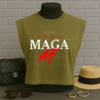 We The People Maga Garment-Dyed Women's Muscle Tee thumb 3