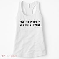 We The People Means Everyone Equality Equal Rights America Women's Tank Top thumb 0
