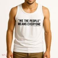 We The People Means Everyone Equality Equal Rights America Tank Top thumb 3