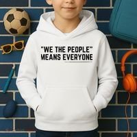 We The People Means Everyone Equality Equal Rights America Kids Hoodie thumb 2