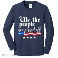 We The People Are Pissed Off Constitution Freedom Kids Long Sleeve Shirt thumb 0