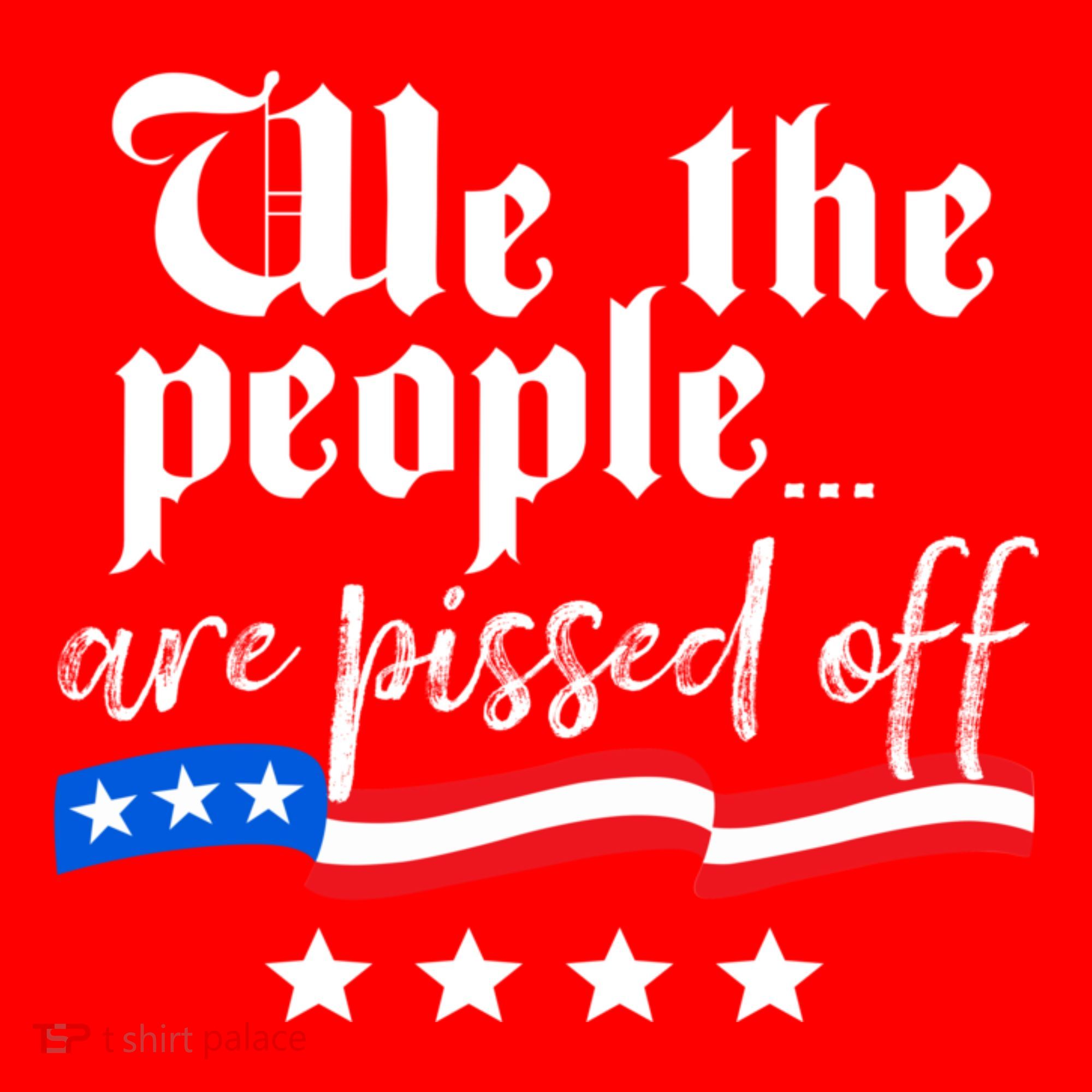 We The People Are Pissed Off Constitution Freedom Santa Hat