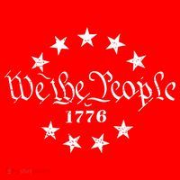 We The People Patriotic 4th Of July American Flag Sweatshirt thumb 3