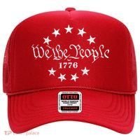 We The People Patriotic 4th Of July American Flag Hat thumb 0