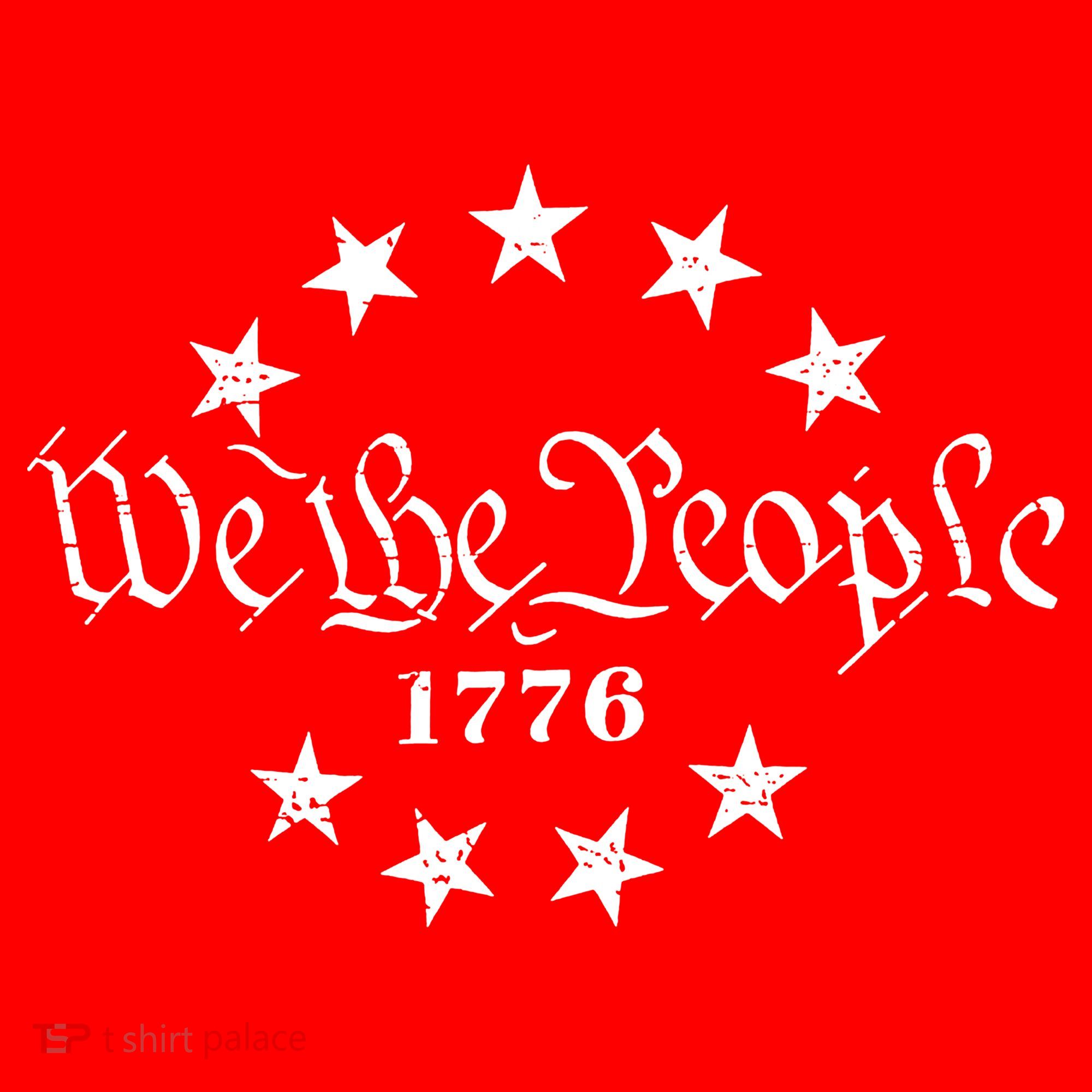 We The People Patriotic 4th Of July American Flag Visor