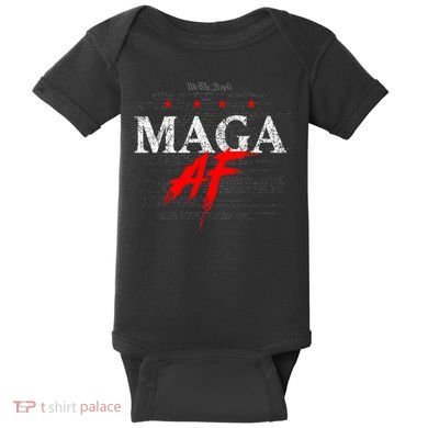We The People Maga Af Baby Bodysuit