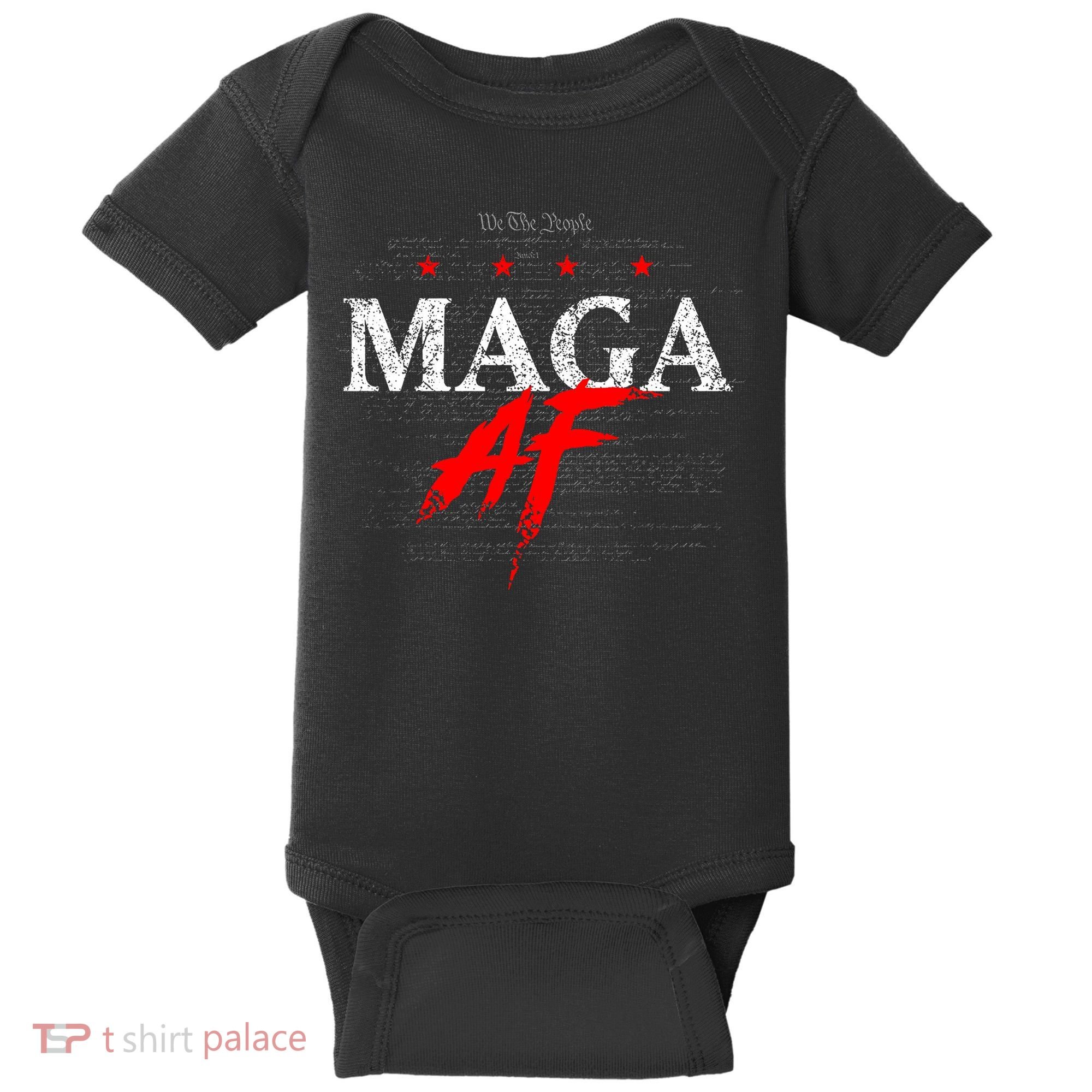 We The People Maga Af Baby Bodysuit