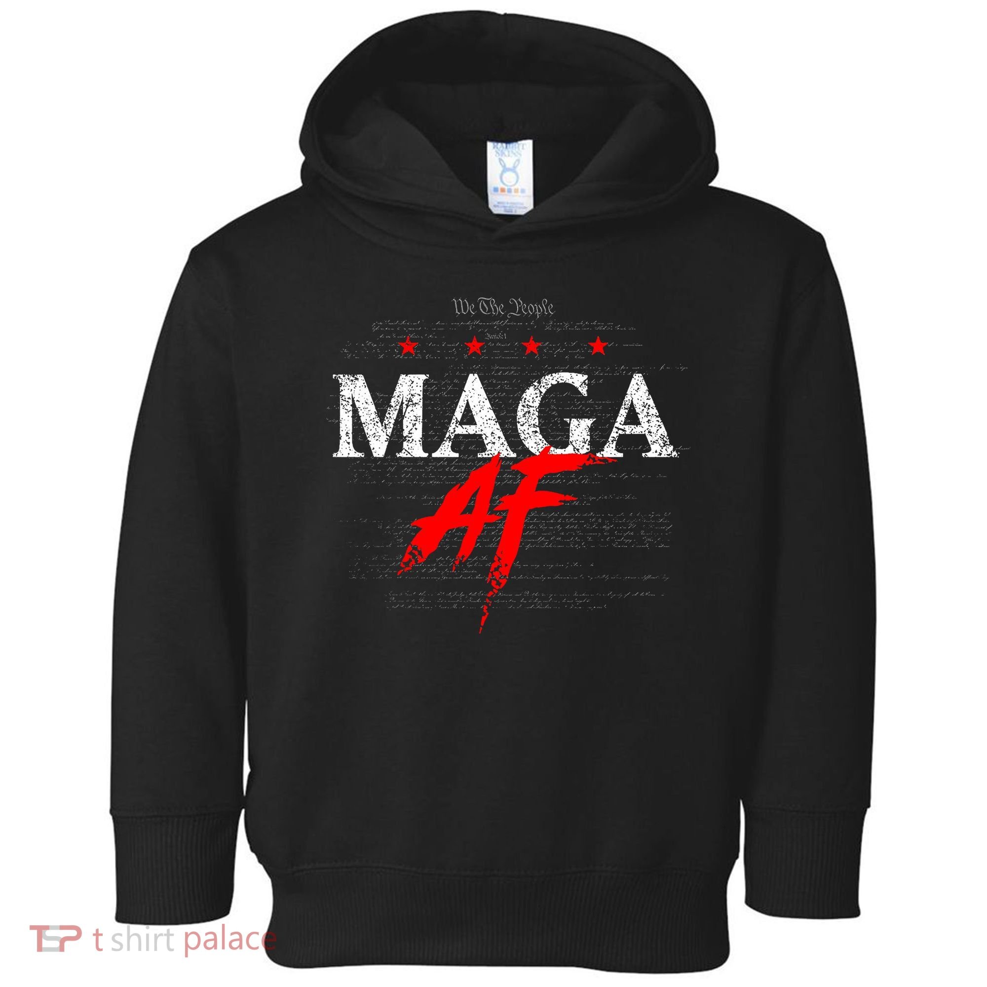 We The People Maga Af Toddler Hoodie