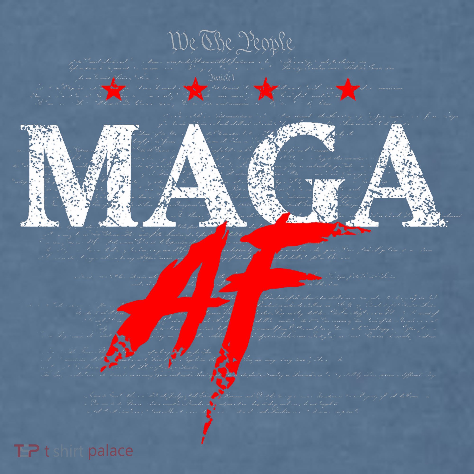 We The People Maga Af Garment-Dyed Sweatshirt