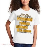 Welcome To Pittsburgh Where Towels Are Terrible Curtains Are Steel Kids T-Shirt thumb 2