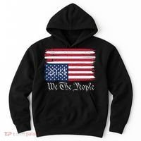 We The People 2024 Distressed Usa Flag Save Our Republic Save Our Constitution Hoodie thumb 0