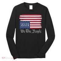 We The People 2024 Distressed Usa Flag Save Our Republic Save Our Constitution Long Sleeve Shirt thumb 0