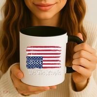 We The People 2024 Distressed Usa Flag Save Our Republic Save Our Constitution Coffee Mug thumb 3