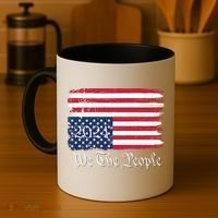 We The People 2024 Distressed Usa Flag Save Our Republic Save Our Constitution Coffee Mug thumb 4
