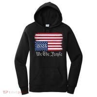We The People 2024 Distressed Usa Flag Save Our Republic Save Our Constitution Women's Hoodie thumb 0