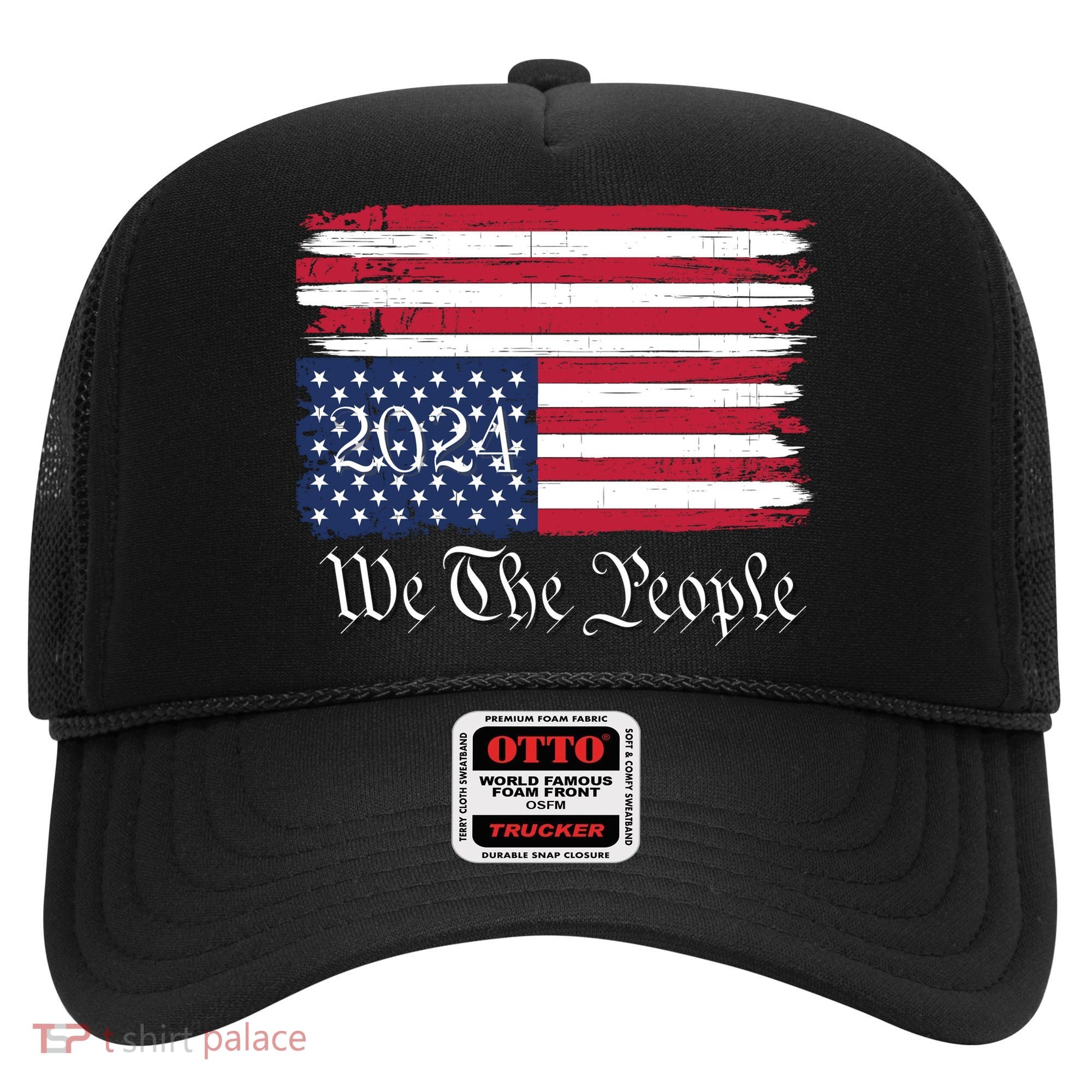 We The People 2024 Distressed Usa Flag Save Our Republic Save Our Constitution Hat