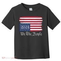 We The People 2024 Distressed Usa Flag Save Our Republic Save Our Constitution Toddler T-Shirt thumb 0