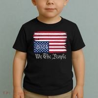 We The People 2024 Distressed Usa Flag Save Our Republic Save Our Constitution Toddler T-Shirt thumb 2