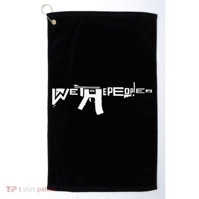 We The People Ar15 Golf Towel