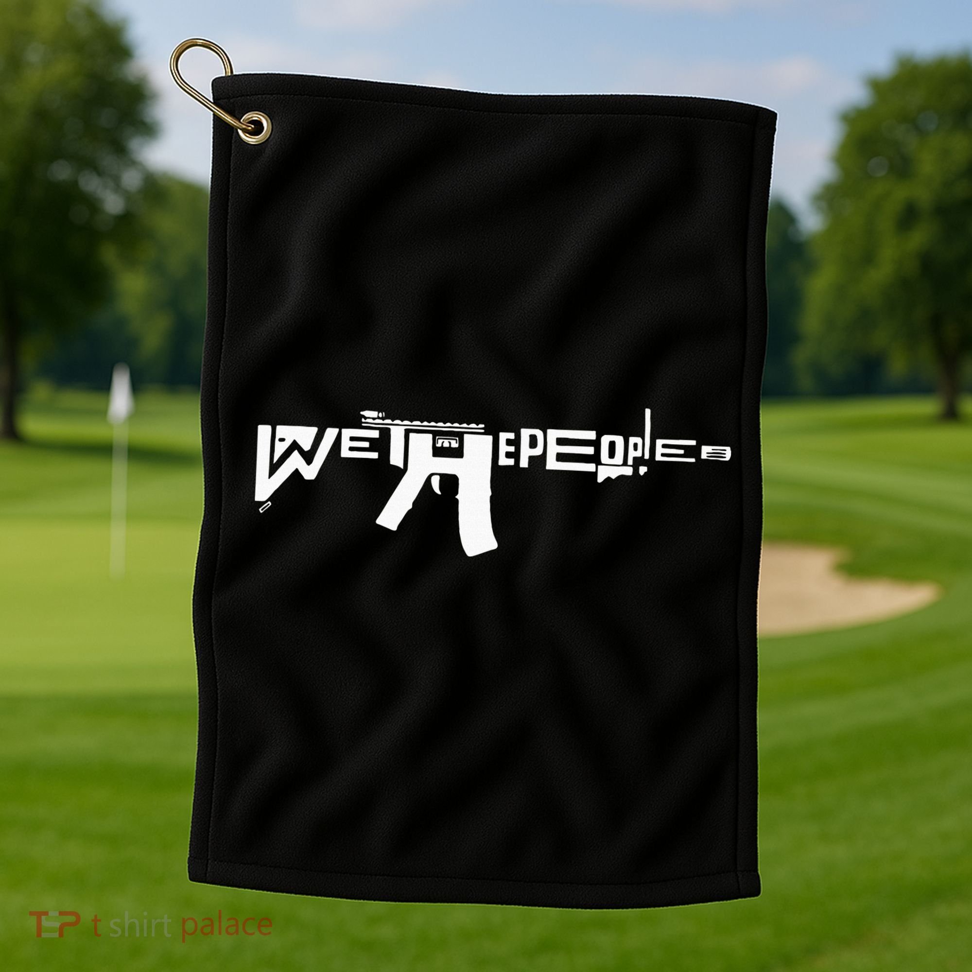 We The People Ar15 Golf Towel