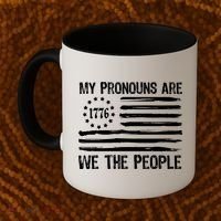 We The People 1776 Usa Gift Coffee Mug thumb 2