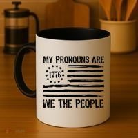 We The People 1776 Usa Gift Coffee Mug thumb 4