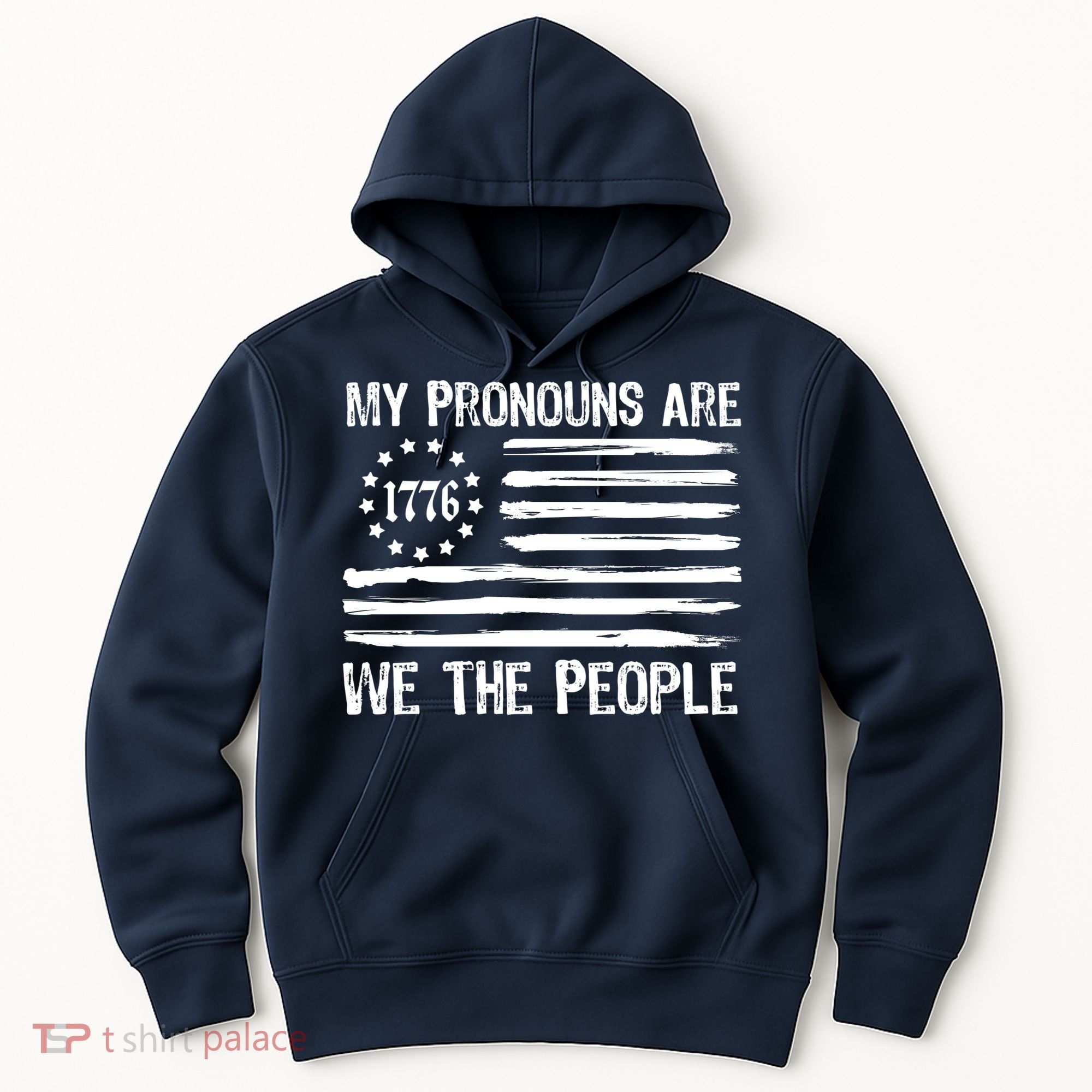 We The People 1776 Usa Gift Hoodie