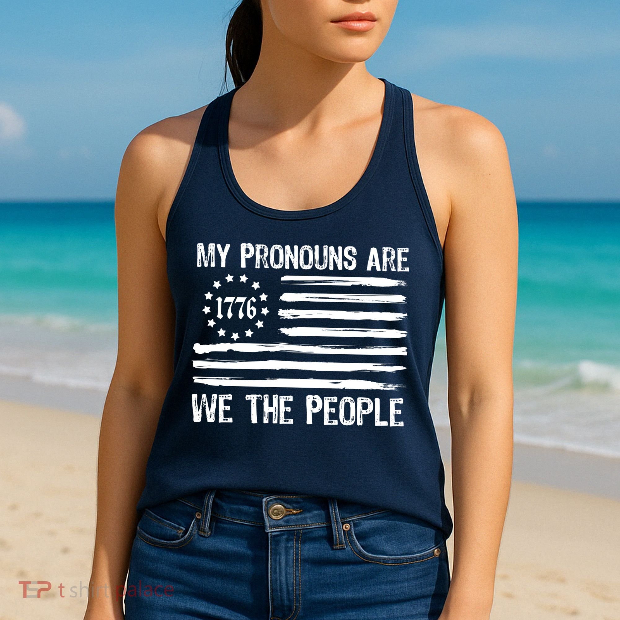 We The People 1776 Usa Gift Women's Tank Top
