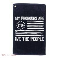 We The People 1776 Usa Gift Golf Towel thumb 0