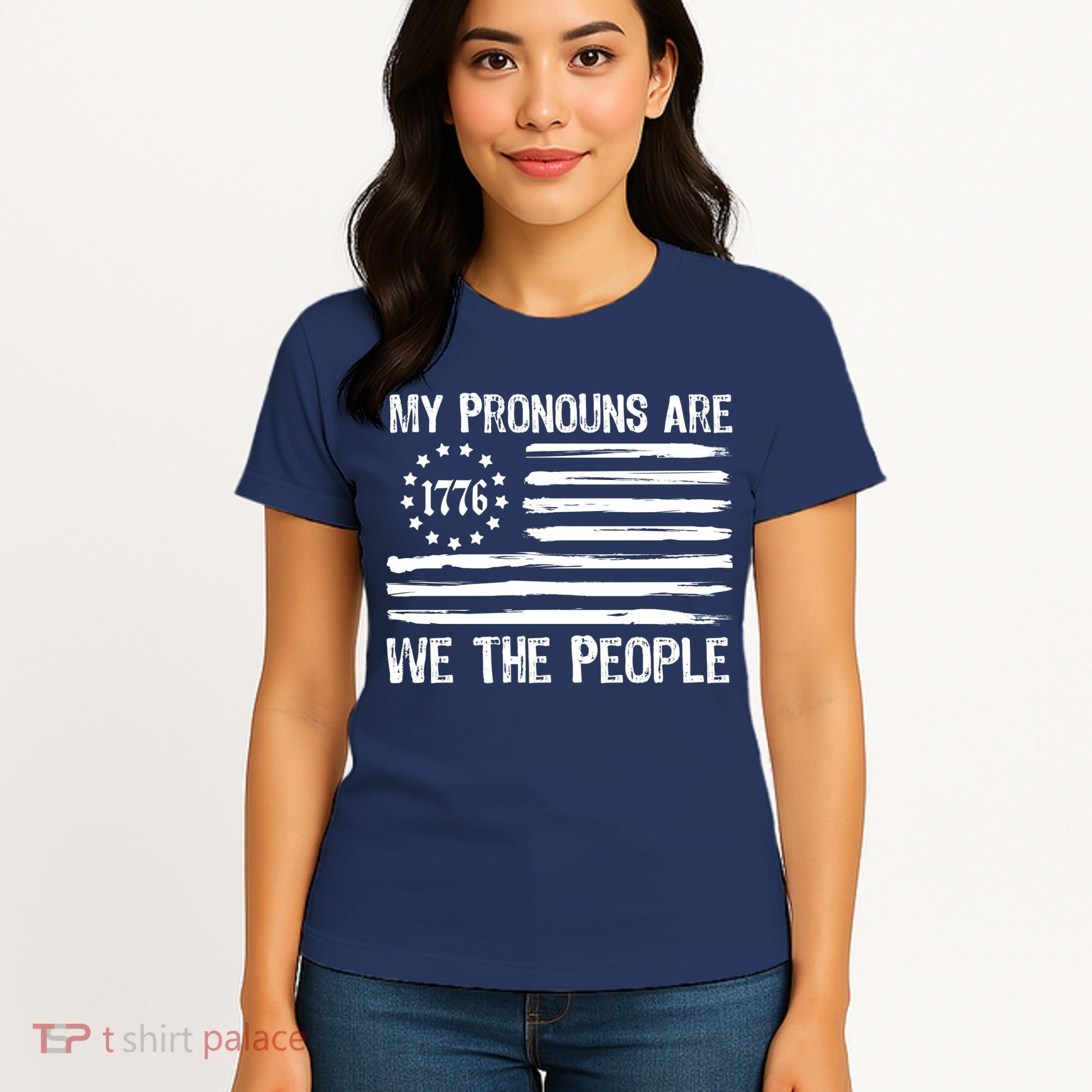 We The People 1776 Usa Gift Women's T-Shirt