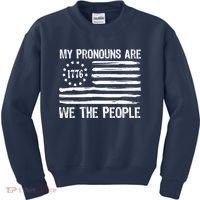 We The People 1776 Usa Gift Kids Sweatshirt thumb 0