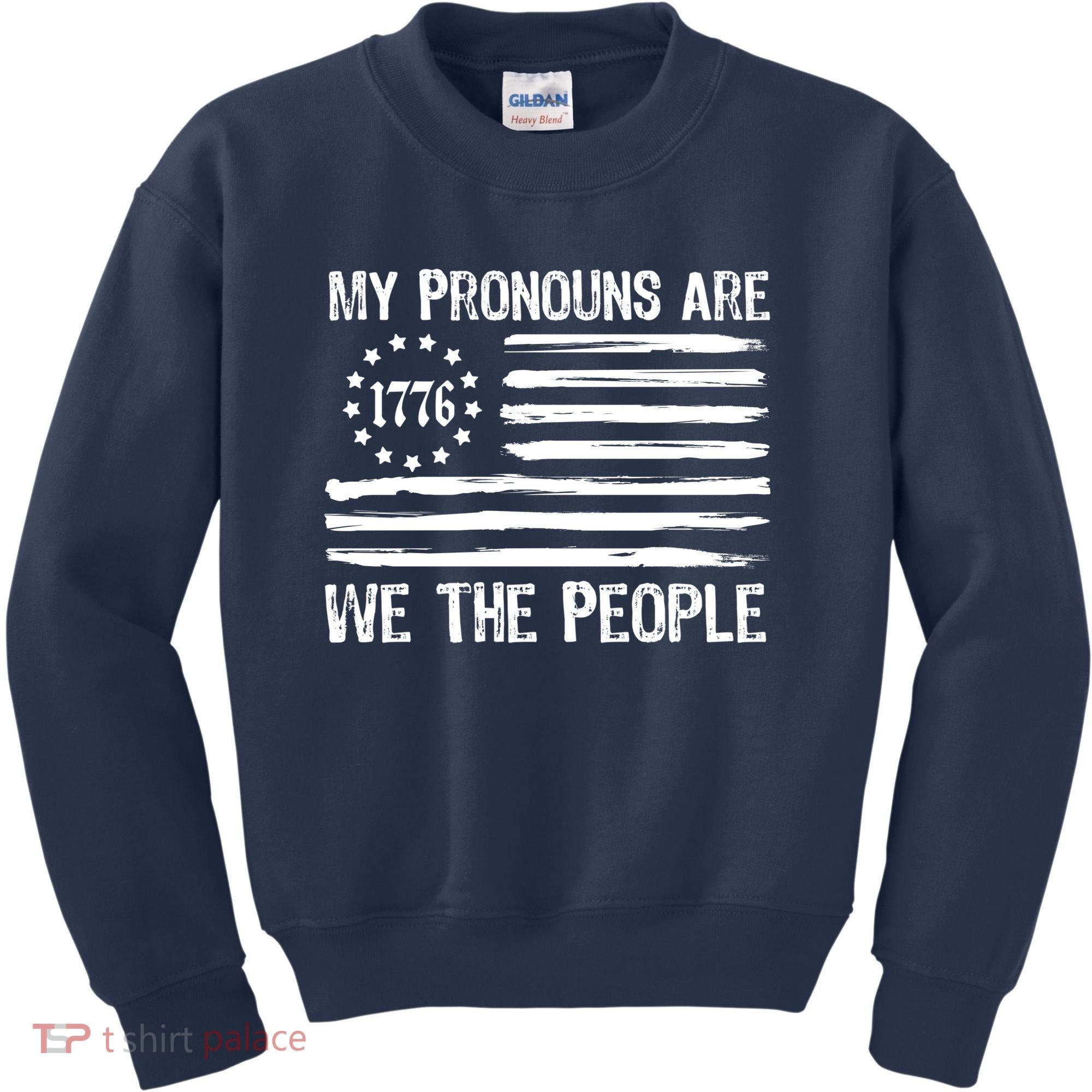 We The People 1776 Usa Gift Kids Sweatshirt