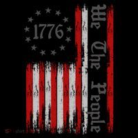We The People 1776 Distressed USA American Flag Coffee Mug thumb 5