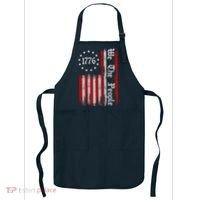 We The People 1776 Distressed USA American Flag Apron thumb 0