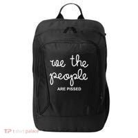 We The People Are Pissed Nicolle Wallace City Backpack thumb 0