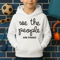 We The People Are Pissed Nicolle Wallace Kids Hoodie thumb 2