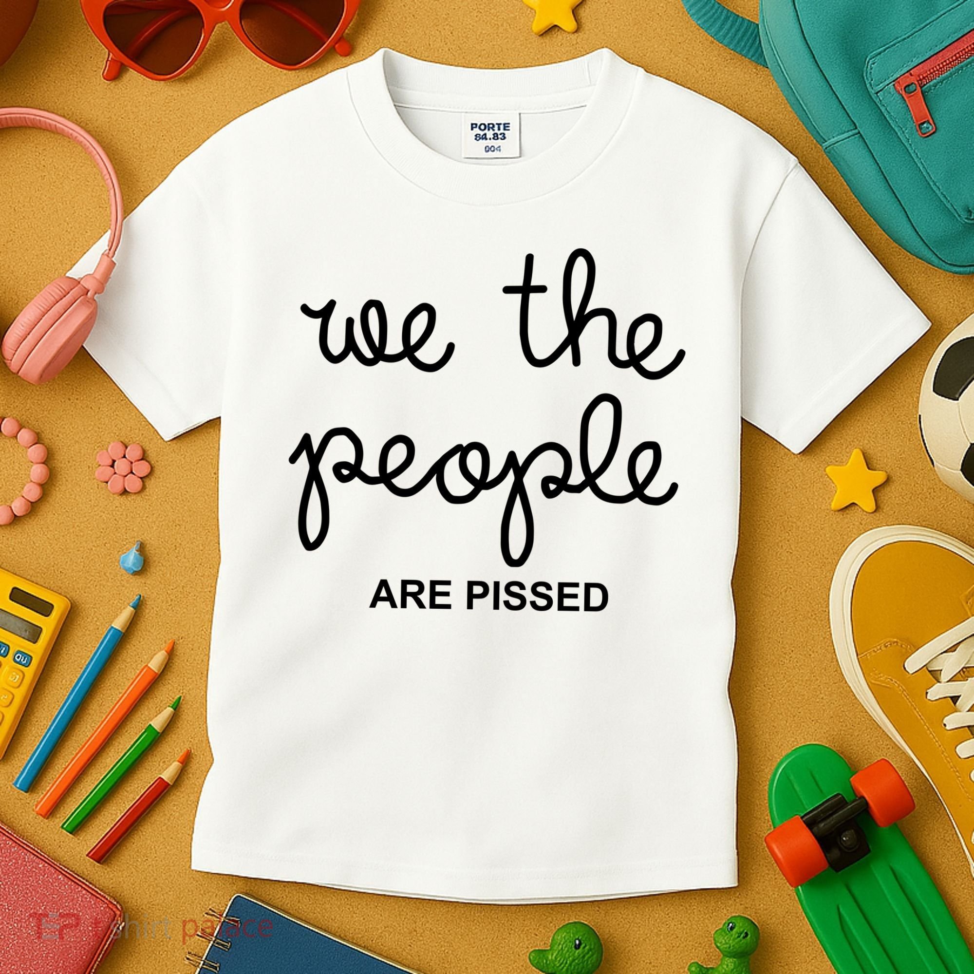 We The People Are Pissed Nicolle Wallace Kids T-Shirt