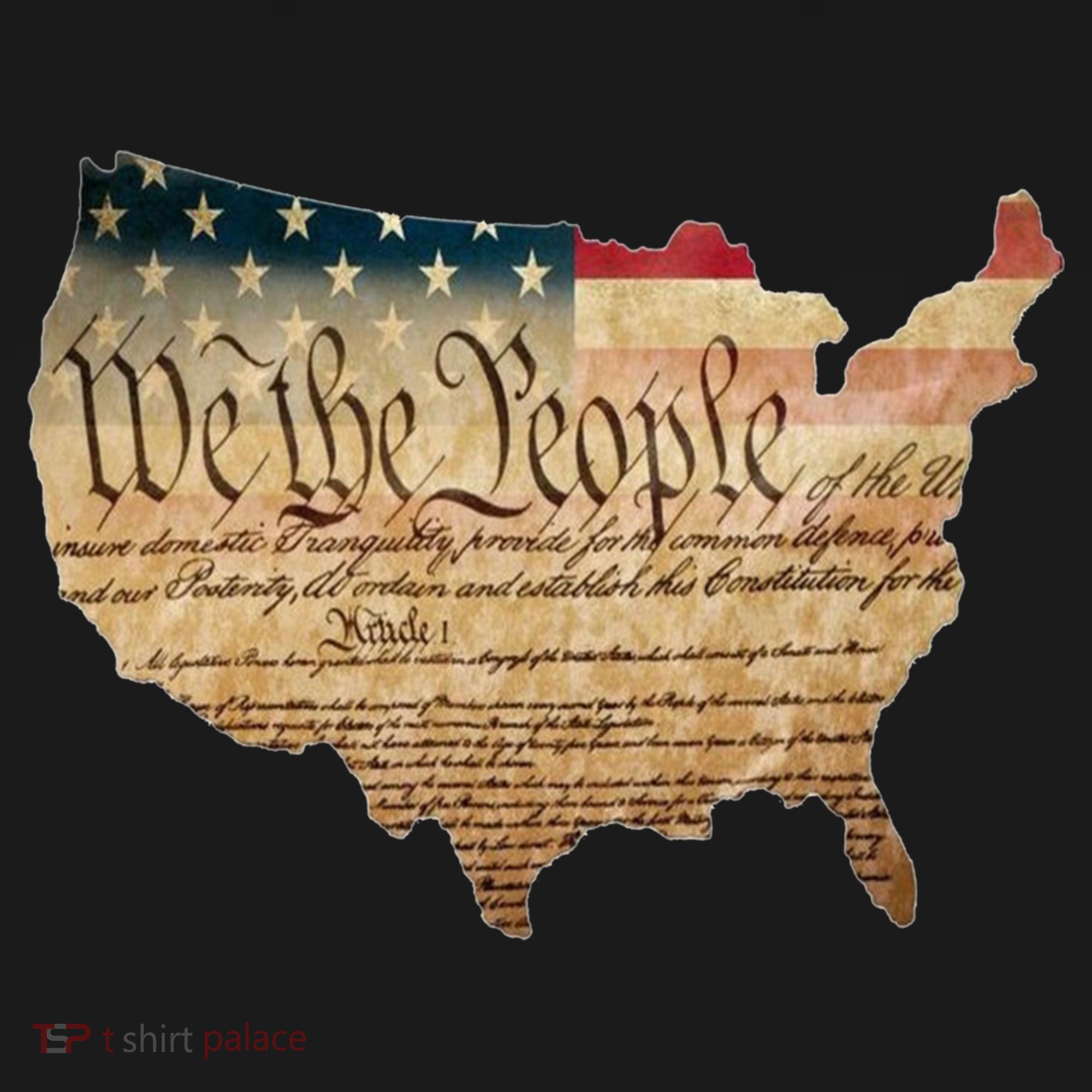 We The People Constitution Usa Flag 2nd Adt Gun Rights Gift Backpack