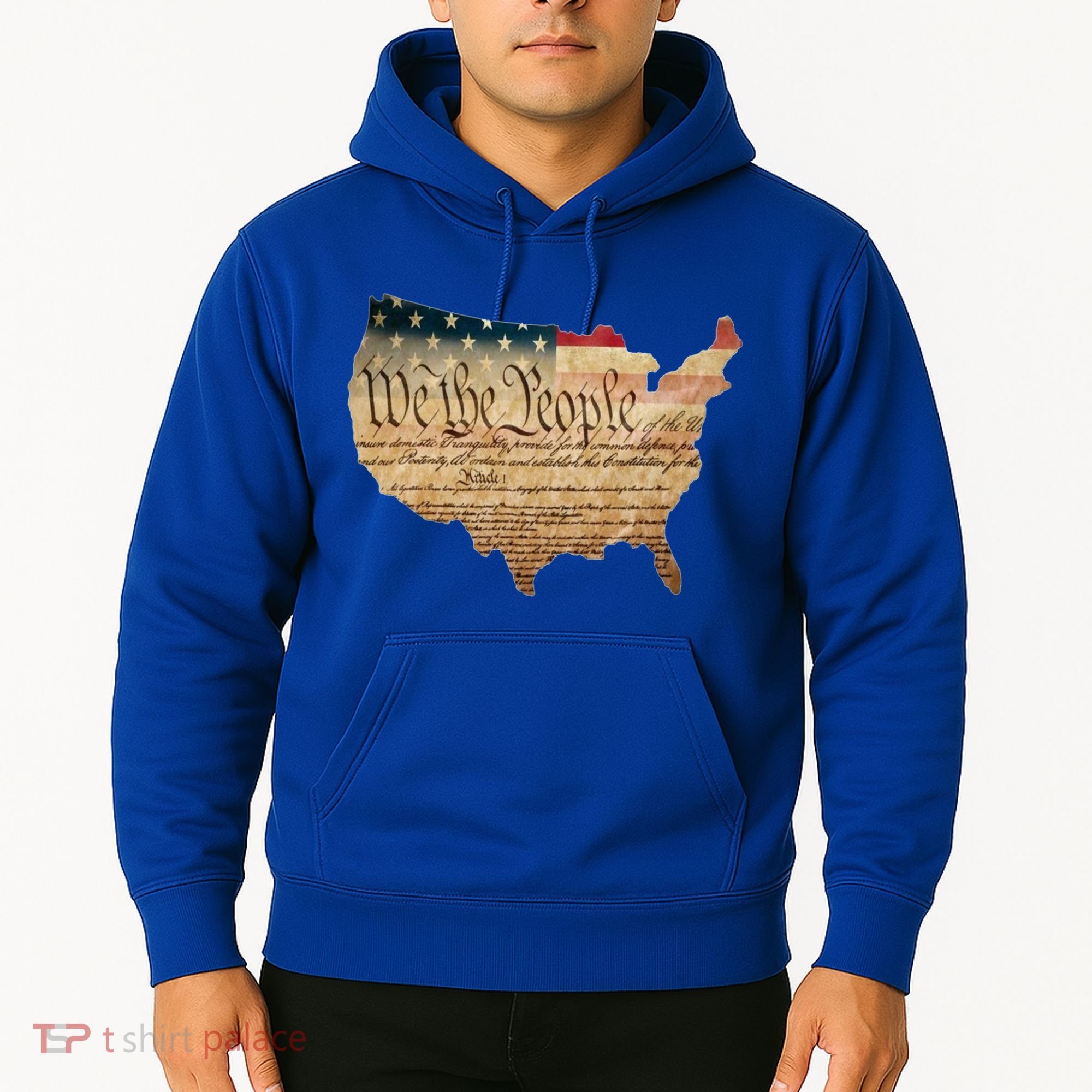 We The People Constitution Usa Flag 2nd Adt Gun Rights Gift Hoodie