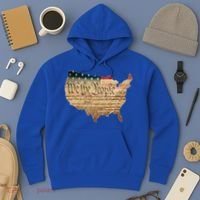 We The People Constitution Usa Flag 2nd Adt Gun Rights Gift Hoodie thumb 3