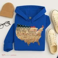 We The People Constitution Usa Flag 2nd Adt Gun Rights Gift Hoodie thumb 4