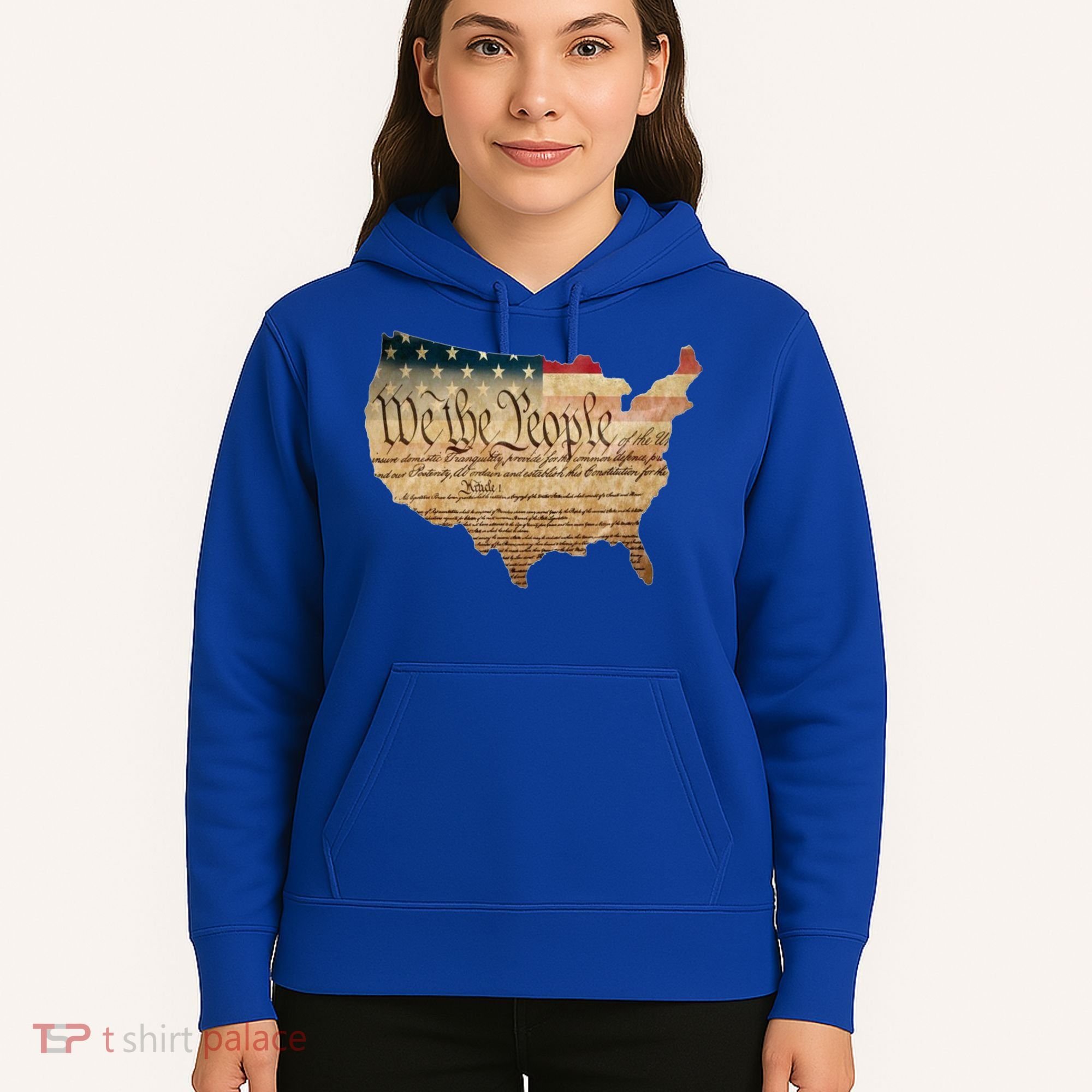 We The People Constitution Usa Flag 2nd Adt Gun Rights Gift Hoodie