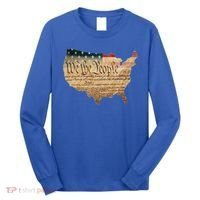 We The People Constitution Usa Flag 2nd Adt Gun Rights Gift Long Sleeve Shirt thumb 0