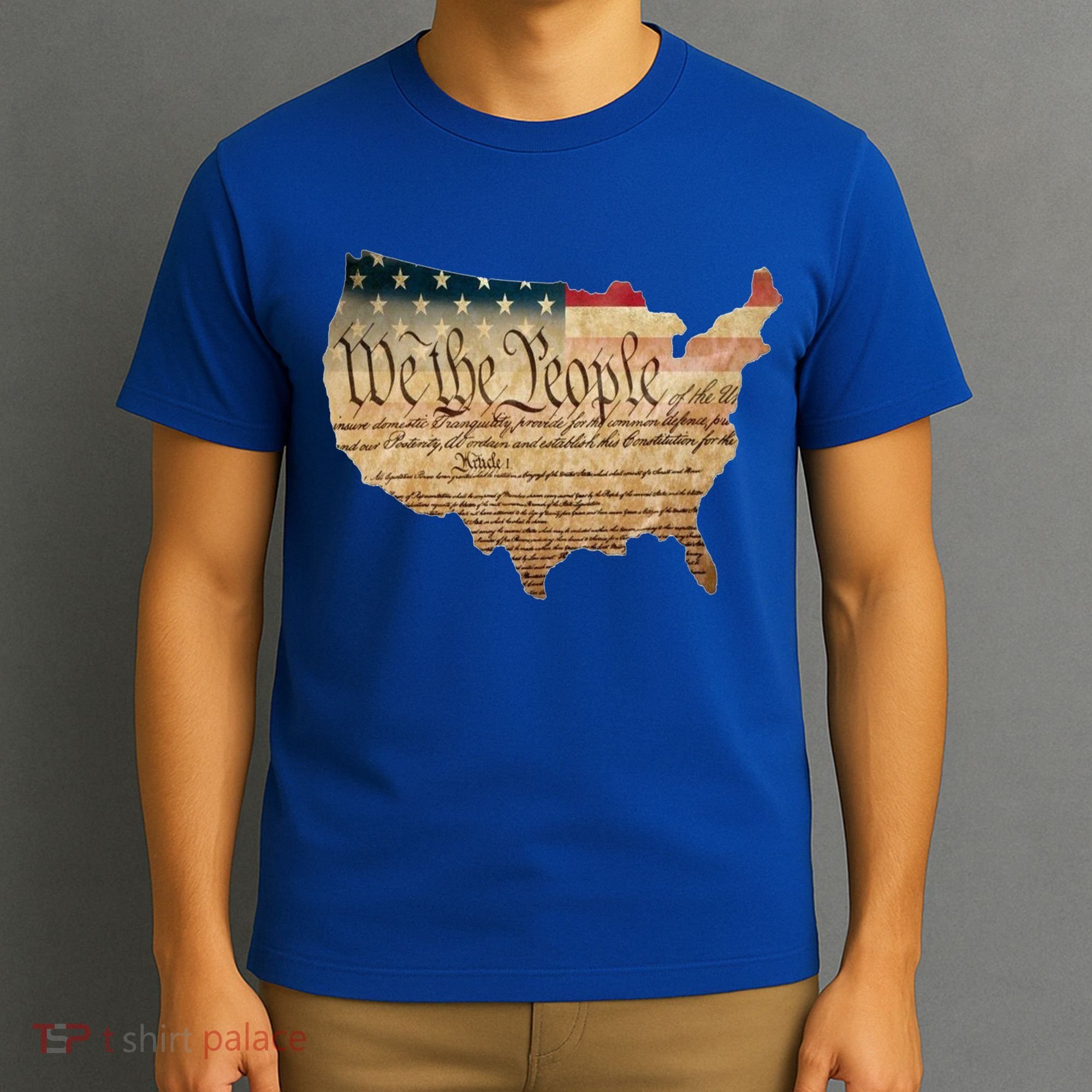 We The People Constitution Usa Flag 2nd Adt Gun Rights Gift T-Shirt