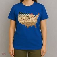 We The People Constitution Usa Flag 2nd Adt Gun Rights Gift T-Shirt thumb 4