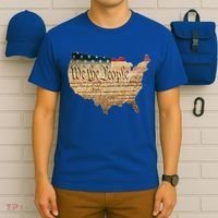 We The People Constitution Usa Flag 2nd Adt Gun Rights Gift T-Shirt thumb 6